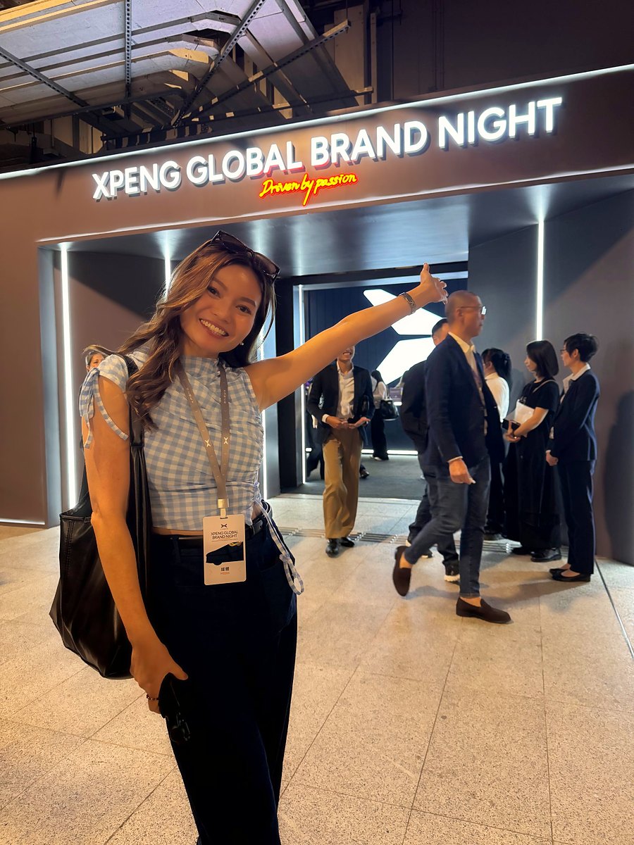 Shi Hui at a brand trip event