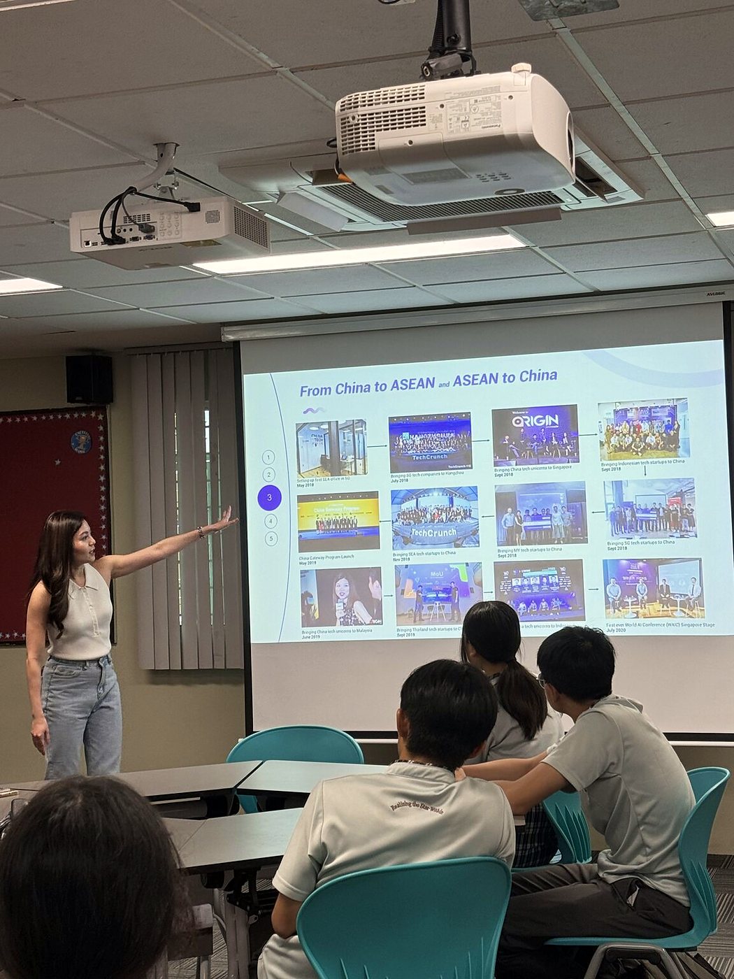 Sharing the China tech ecosystem with students